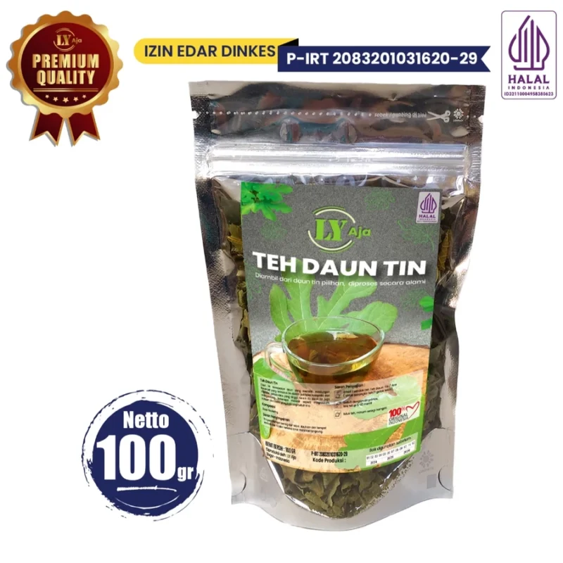 LY Aja Teh Daun Tin / Ara Kering – Daun Fig Herbal Alami Tanpa Campuran - Gambar 11